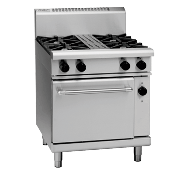 Waldorf 800 Series Rnl8510Gec 750Mm Gas Range Electric Convection Oven Low Back Version