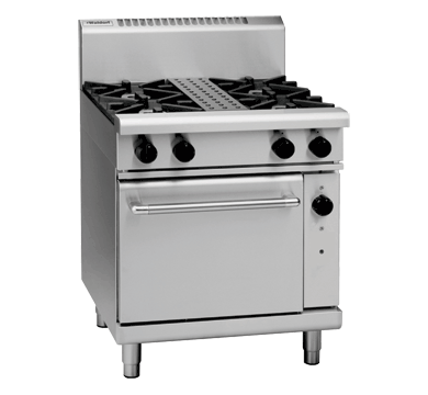 Waldorf 800 Series Rnl8513G 750Mm Gas Range Static Oven Low Back Version