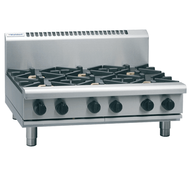 Waldorf 800 Series Rnl8600G B 900Mm Gas Cooktop Low Back Version Bench Model