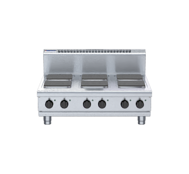 Waldorf 800 Series Rn8600Se B 900Mm Electric Cooktop Sealed Hobs Bench Model