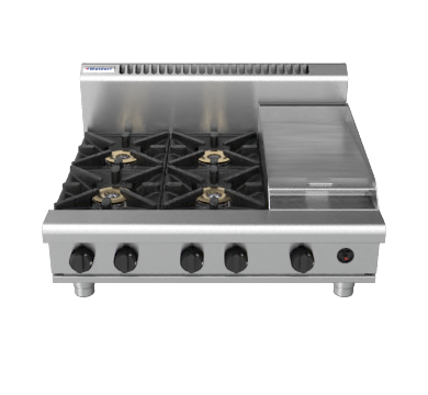 Waldorf 800 Series Rn8603G B 900Mm Gas Cooktop Bench Model