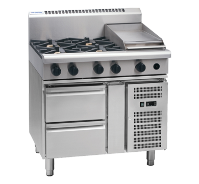 Waldorf 800 Series Rn8603G Rb 900Mm Gas Cooktop Refrigerated Base
