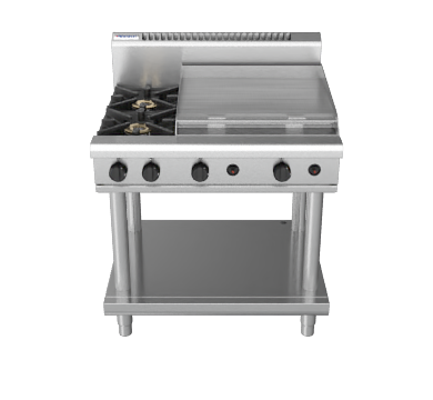 Waldorf 800 Series Rn8606G Ls 900Mm Gas Cooktop Leg Stand