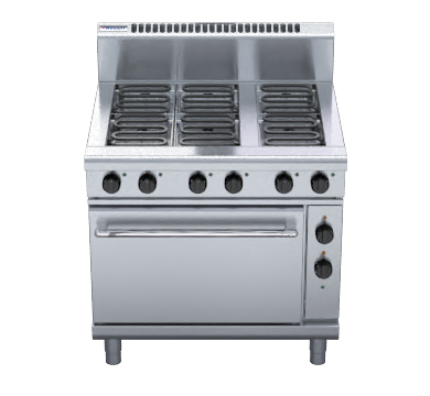 Waldorf 800 Series Rn8610Ec 900Mm Electric Range Convection Oven