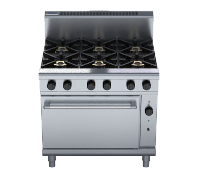 Waldorf 800 Series Rn8610Gc 900Mm Gas Range Convection Oven