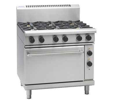 Waldorf 800 Series Rn8610Ge 900Mm Gas Range Electric Static Oven