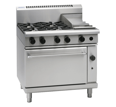 Waldorf 800 Series Rnl8613G 900Mm Gas Range Static Oven Low Back Version