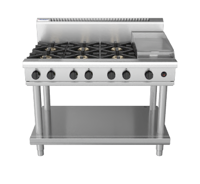 Waldorf 800 Series Rn8803G Ls 1200Mm Gas Cooktop Leg Stand