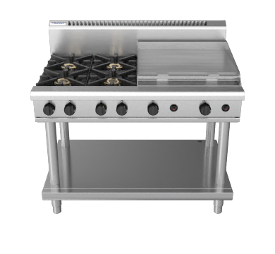 Waldorf Bold Chlb8600Ed B 600Mm Electric Chargrill Low Back Version Bench Model