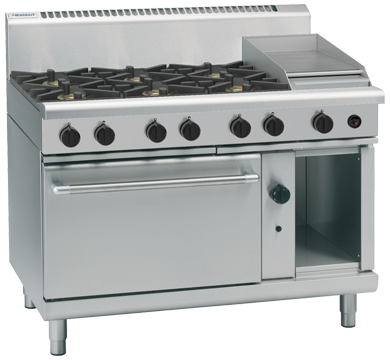 Waldorf 800 Series Rn8813G 1200Mm Gas Range Static Oven