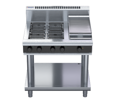 Waldorf Bold Rnb8603E Ls 900Mm Electric Cooktop Leg Stand