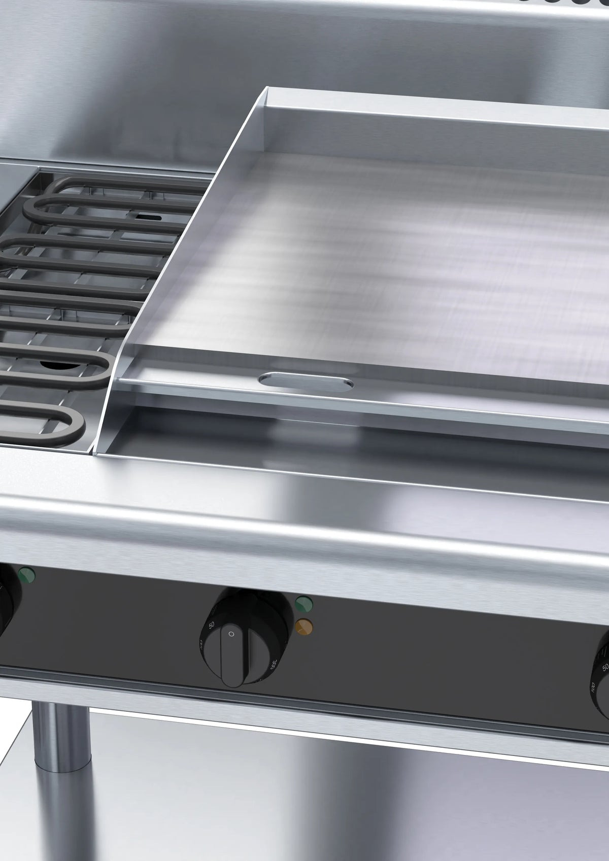 Waldorf Bold Rnb8606E Ls 900Mm Electric Cooktop Leg Stand