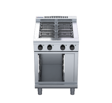 Waldorf 800 Series Rnl8400E Cb 600Mm Electric Cooktop Low Back Version Cabinet Base