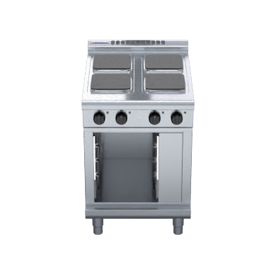 Waldorf 800 Series Rnl8400Se Cb 600Mm Electric Cooktop Sealed Hobs Low Back Version Cabinet