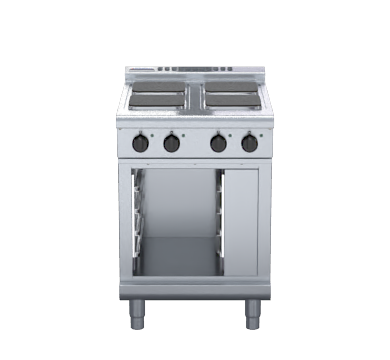 Waldorf 800 Series Rnl8400Se Cb 600Mm Electric Cooktop Sealed Hobs Low Back Version Cabinet