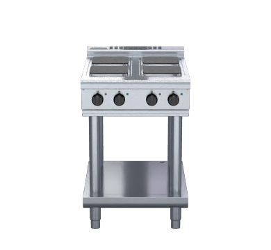 Waldorf 800 Series Rnl8400Se Ls 600Mm Electric Cooktop Sealed Hobs Low Back Version Leg