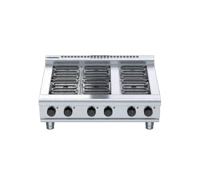 Waldorf 800 Series Rnl8600E B 900Mm Electric Cooktop Low Back Version Bench Model