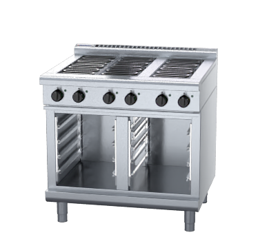 Waldorf 800 Series Sfl8900 Cb 900Mm Solid Fuel Grill Low Back Version Cabinet Base
