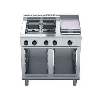 Waldorf 800 Series Rnl8603E Cb 900Mm Electric Cooktop Low Back Version Cabinet Base