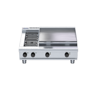 Waldorf 800 Series Rnl8606E B 900Mm Electric Cooktop Low Back Version Bench Model