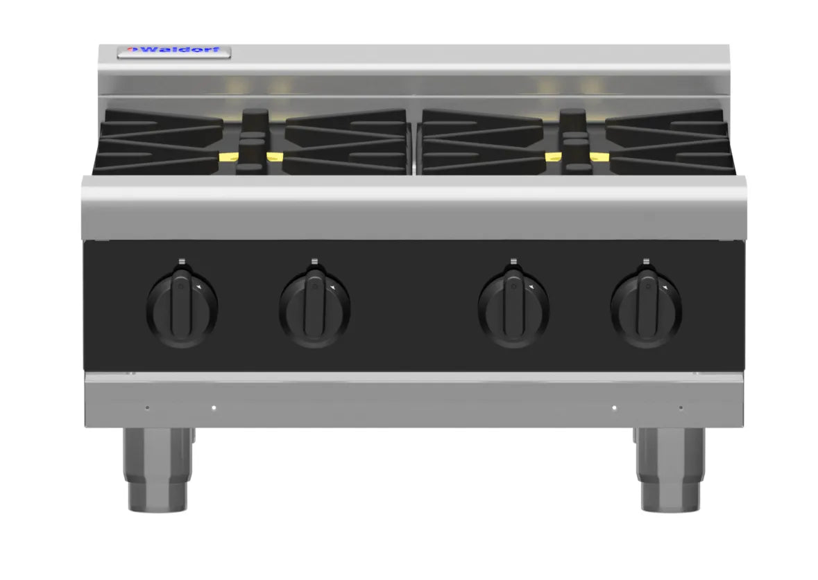Waldorf Bold Rnlb8400G B 600Mm Gas Cooktop Low Back Version Bench Model