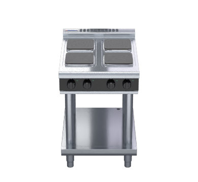 Waldorf Bold Rnlb8400Se Ls 600Mm Electric Cooktop Sealed Hobs Low Back Version Leg Stand