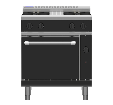 Waldorf Bold Rnb8510G 750Mm Gas Range Static Oven