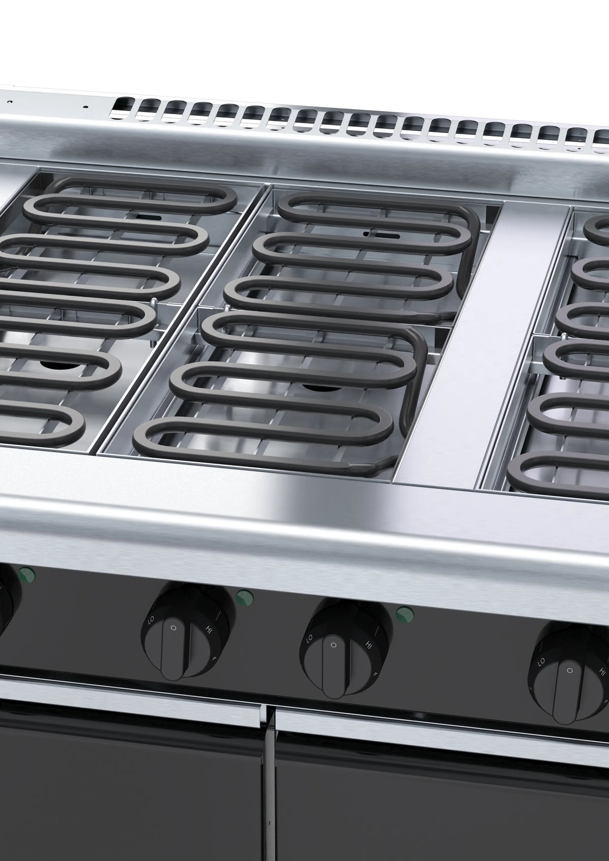 Waldorf Bold Rnlb8600E Cd 900Mm Electric Cooktop Low Back Version Cabinet Base