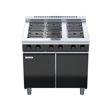 Waldorf Bold Rnlb8600E Cd 900Mm Electric Cooktop Low Back Version Cabinet Base