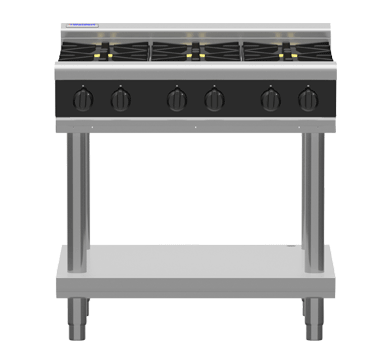 Waldorf Bold Rnb8600G Ls 900Mm Gas Cooktop Leg Stand