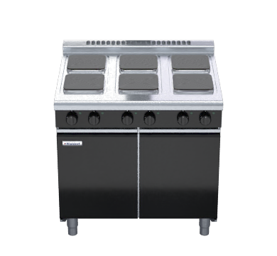 Waldorf Bold Rnlb8600Se Cd 900Mm Electric Cooktop Sealed Hobs Low Back Version Cabinet Base