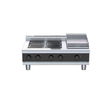 Waldorf Bold Rnlb8603E B 900Mm Electric Cooktop Low Back Version Bench Model