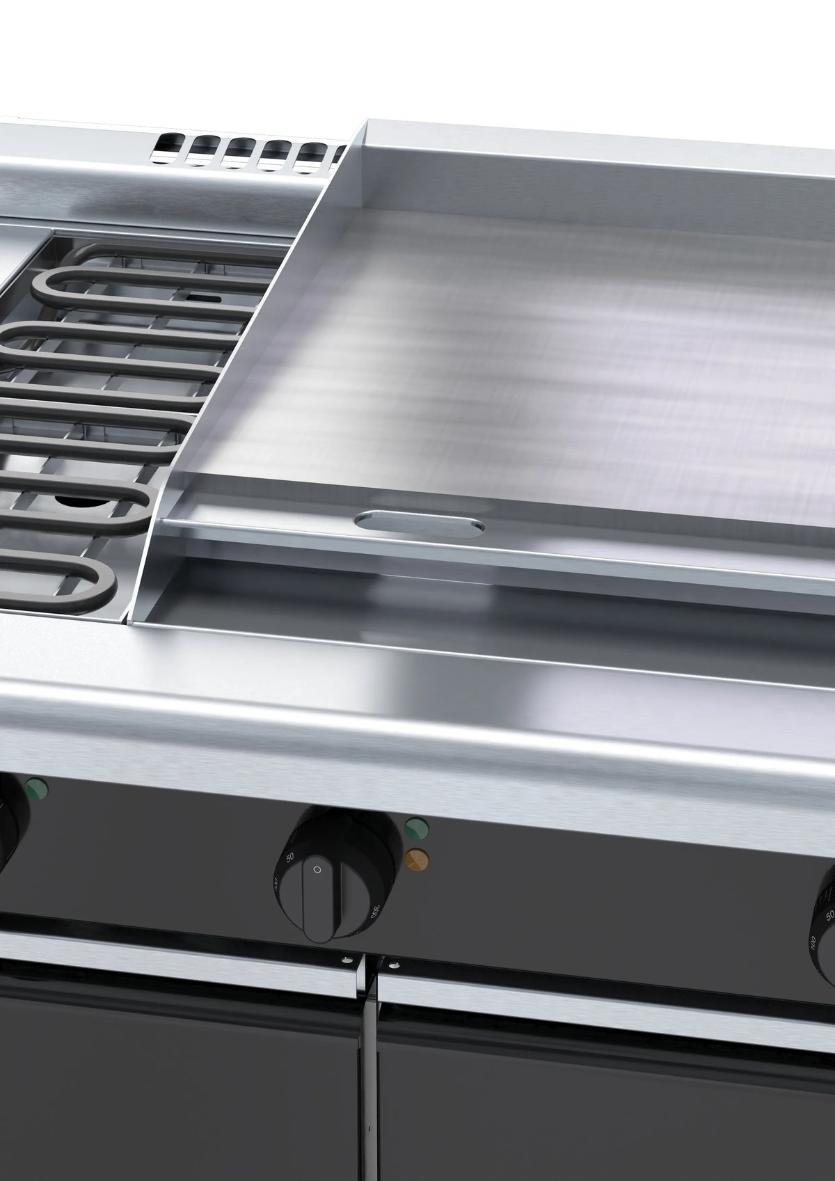 Waldorf Bold Rnlb8606E Cd 900Mm Electric Cooktop Low Back Version Cabinet Base