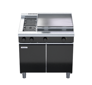 Waldorf Bold Rnlb8606E Cd 900Mm Electric Cooktop Low Back Version Cabinet Base