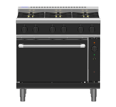 Waldorf Bold Rnb8610Gc 900Mm Gas Range Convection Oven