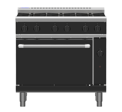 Waldorf Bold Rnb8610G 900Mm Gas Range Static Oven