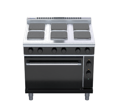 Waldorf Bold Rnlb8610Se 600Mm Electric Sealed Hobs Range Static Oven Low Back Version