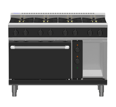 Waldorf Bold Rnb8810Ge 1200Mm Gas Range Electric Static Oven