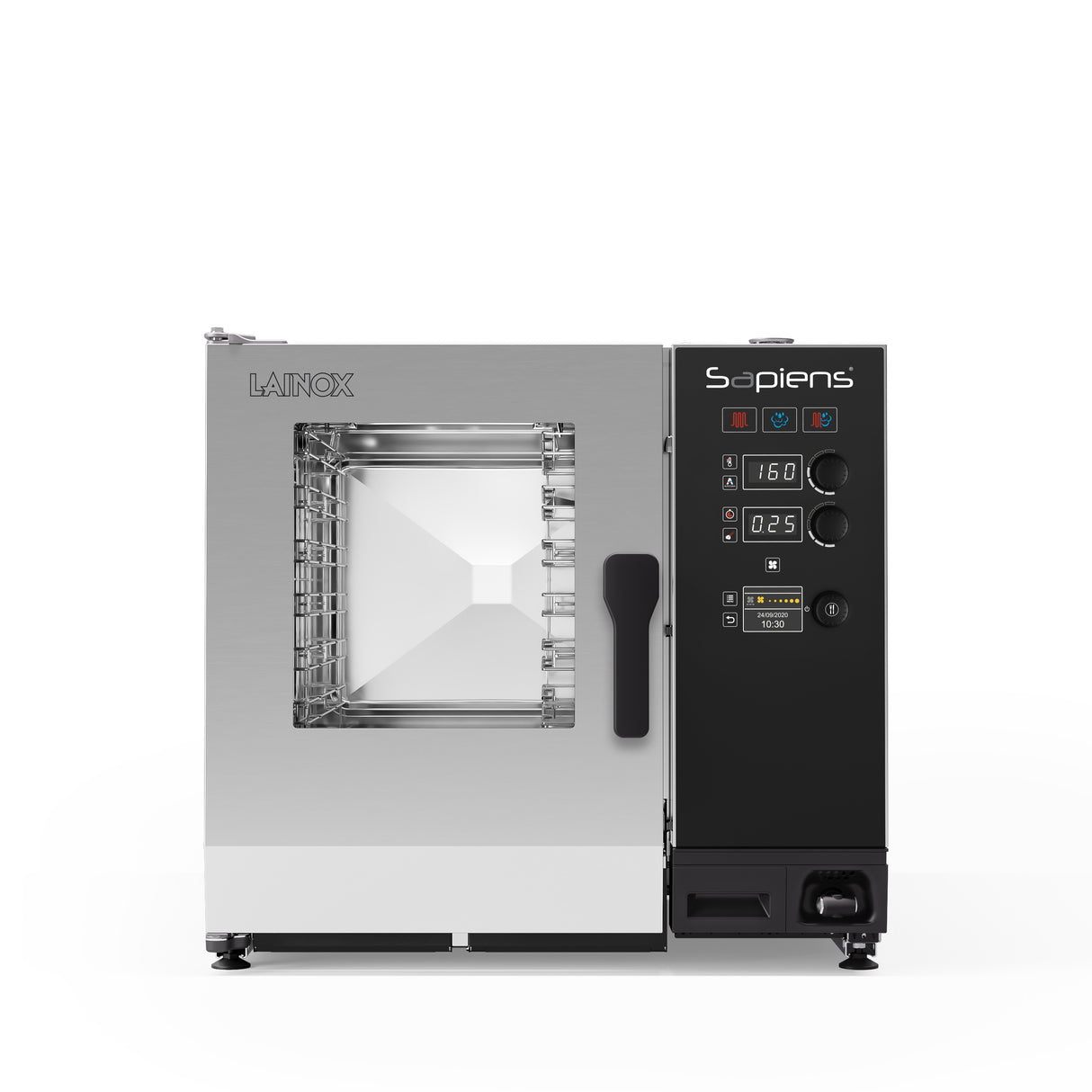 LAINOX 6 x1/1GN SAPIENS Electric Direct Steam Combi Oven with Touch Screen Controls