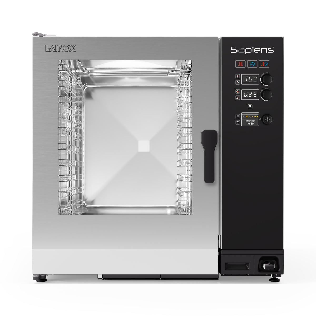 LAINOX 10 x 2/1GN SAPIENS Electric Direct Steam Combi Oven with Touch Screen Controls