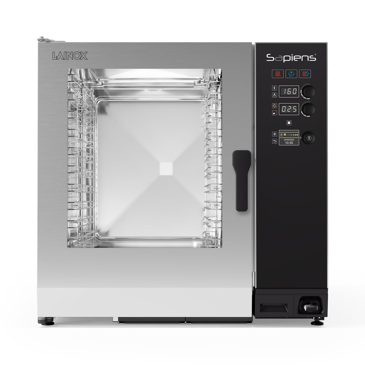 LAINOX 10 x 2/1GN SAPIENS Electric Direct Steam Combi Oven with Touch Screen Controls