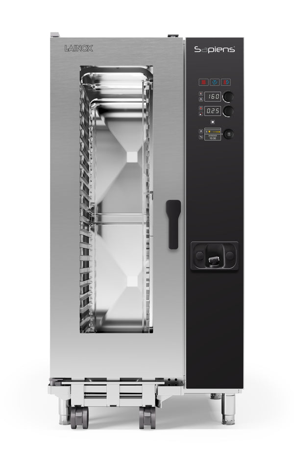 LAINOX 20 x 1/1GN SAPIENS Electric Direct Steam Combi Oven with Touch Screen Controls