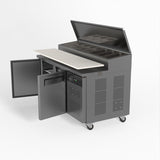 AG 2 Door Saladette Fridge - 8 x 1/3 GN Trays SH2000-800