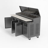 AG 3 Door Saladette Fridge – Fits 8 x 1/3 GN Trays SH3000-700