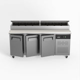 3 Door Saladette Fridge - Fits 8 x 1/3 GN Trays