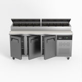 3 Door Saladette Fridge - Fits 8 x 1/3 GN Trays