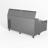 3 Door Saladette Fridge - 10 x 1/3 GN Trays