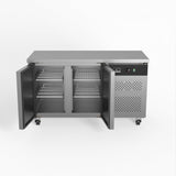 Commercial Two Door Worktop / Under Bench Fridge 600mm Depth