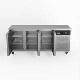 Commercial Three Door Worktop / Under Bench Freezer 600mm Depth