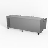 Commercial Four Door Worktop / Under Bench Fridge 600mm Depth